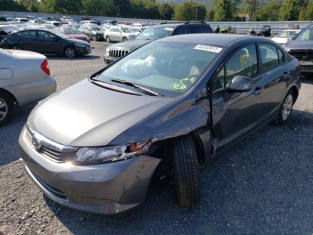 Photo 1 VIN: 19XFB2F5XCE376445 - HONDA CIVIC LX 