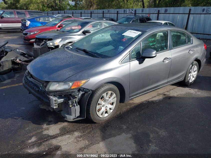 Photo 1 VIN: 19XFB2F5XCE391379 - HONDA CIVIC 