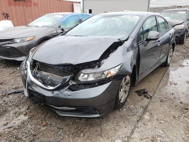 Photo 1 VIN: 19XFB2F5XDE015153 - HONDA CIVIC LX 