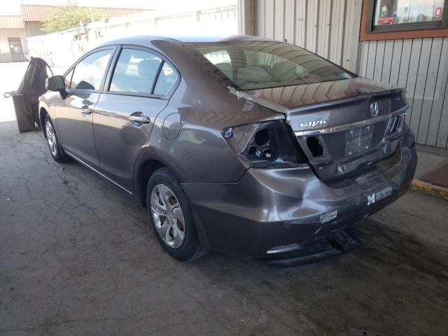 Photo 2 VIN: 19XFB2F5XDE035046 - HONDA CIVIC LX 