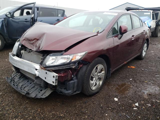 Photo 1 VIN: 19XFB2F5XDE061209 - HONDA CIVIC LX 