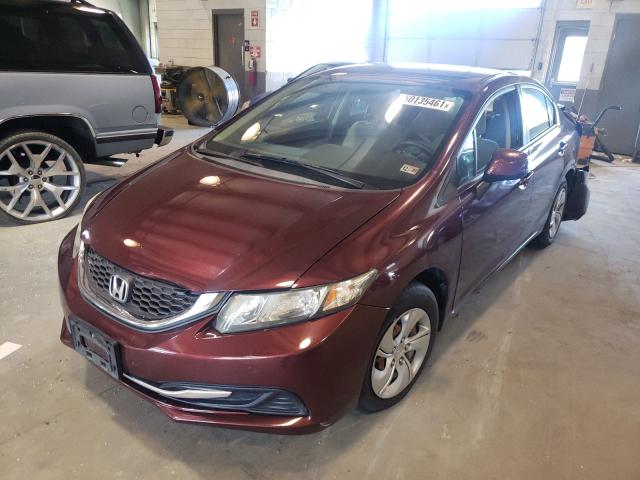 Photo 1 VIN: 19XFB2F5XDE061274 - HONDA CIVIC LX 