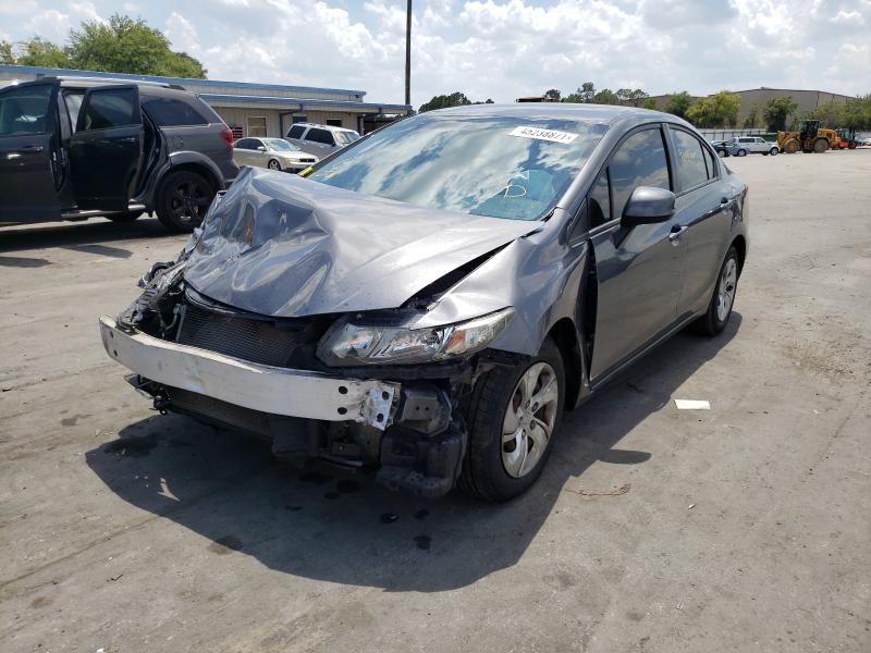 Photo 1 VIN: 19XFB2F5XDE062456 - HONDA CIVIC LX 