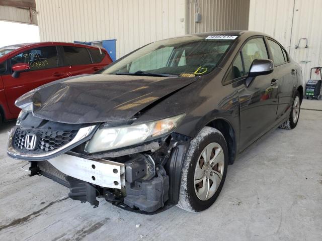 Photo 1 VIN: 19XFB2F5XDE100414 - HONDA CIVIC LX 