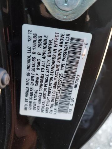 Photo 11 VIN: 19XFB2F5XDE202795 - HONDA CIVIC LX 