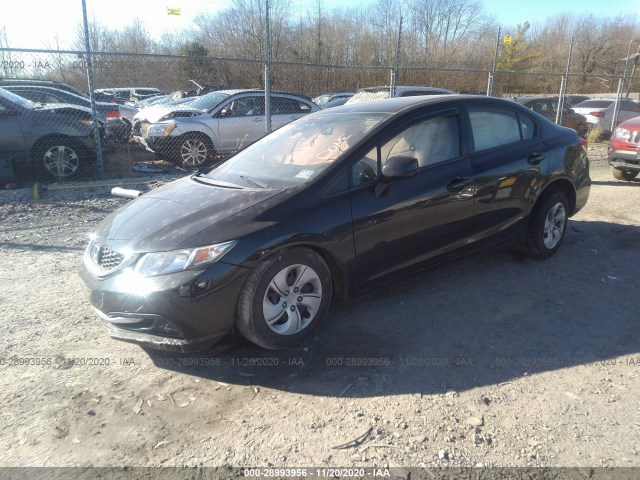 Photo 1 VIN: 19XFB2F5XDE212257 - HONDA CIVIC SDN 