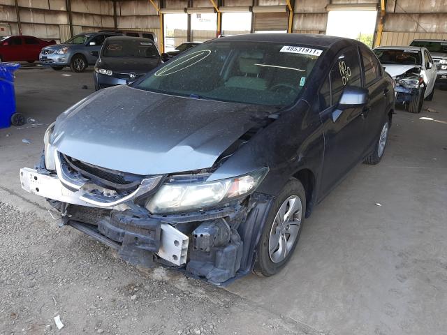 Photo 1 VIN: 19XFB2F5XDE215370 - HONDA CIVIC LX 