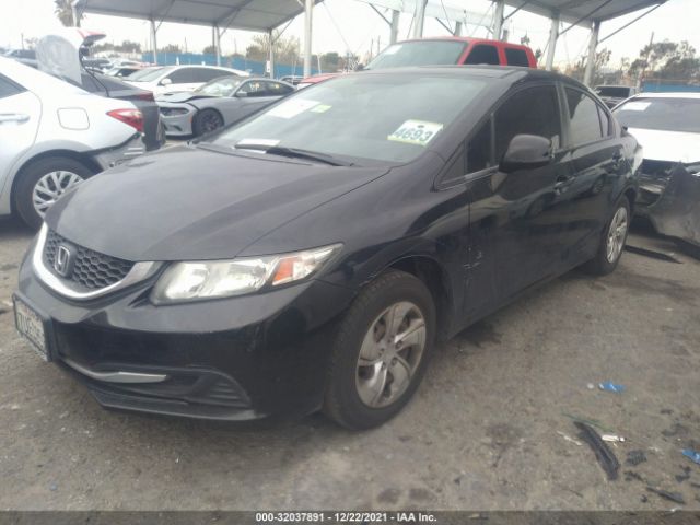 Photo 1 VIN: 19XFB2F5XDE244450 - HONDA CIVIC SDN 