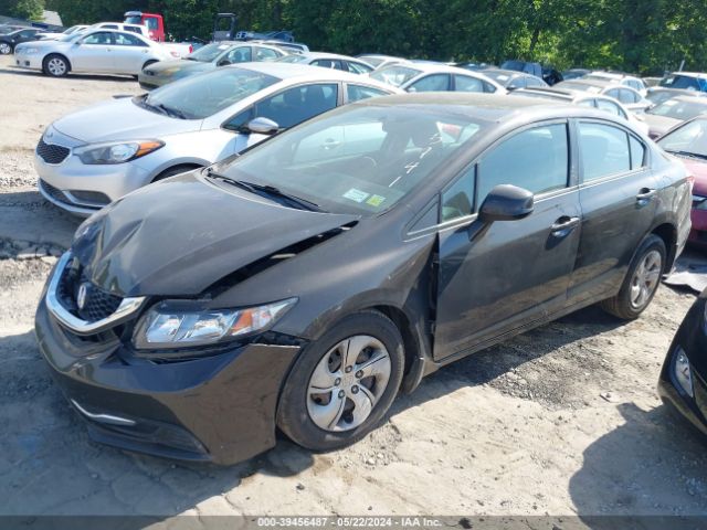 Photo 1 VIN: 19XFB2F5XDE255741 - HONDA CIVIC 