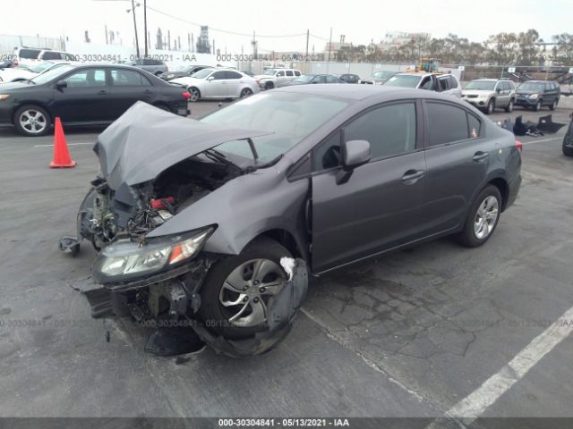 Photo 1 VIN: 19XFB2F5XDE256498 - HONDA CIVIC SDN 