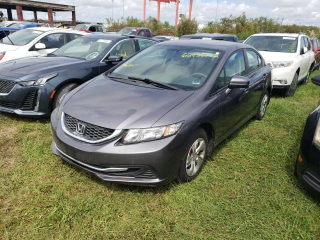 Photo 1 VIN: 19XFB2F5XEE004705 - HONDA CIVIC LX 