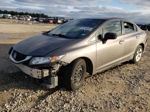 Photo 1 VIN: 19XFB2F5XEE022833 - HONDA CIVIC LX 