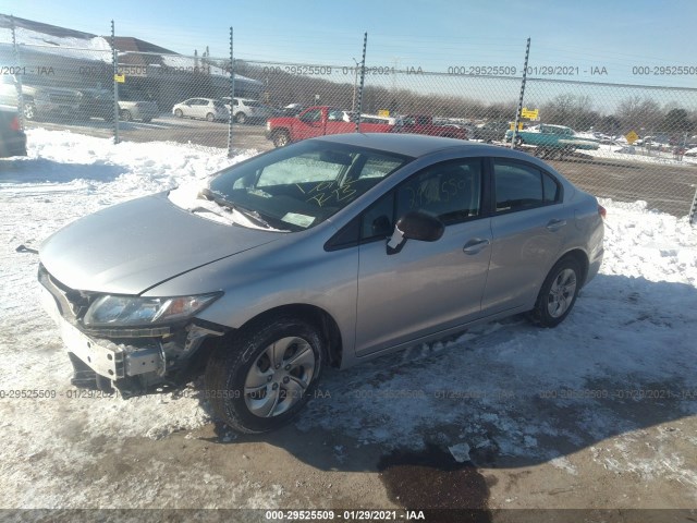 Photo 1 VIN: 19XFB2F5XEE026185 - HONDA CIVIC SEDAN 