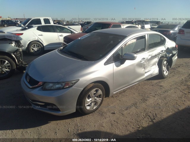 Photo 1 VIN: 19XFB2F5XEE041818 - HONDA CIVIC SEDAN 