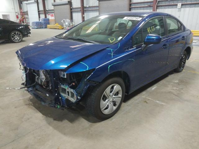 Photo 1 VIN: 19XFB2F5XEE042998 - HONDA CIVIC LX 