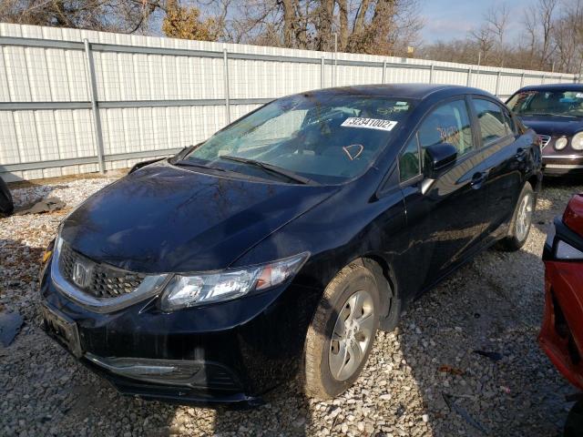 Photo 1 VIN: 19XFB2F5XEE050079 - HONDA CIVIC LX 