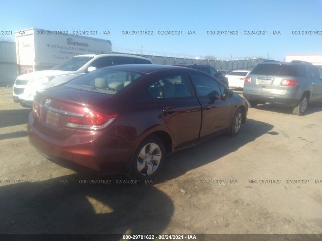 Photo 3 VIN: 19XFB2F5XEE053354 - HONDA CIVIC SEDAN 