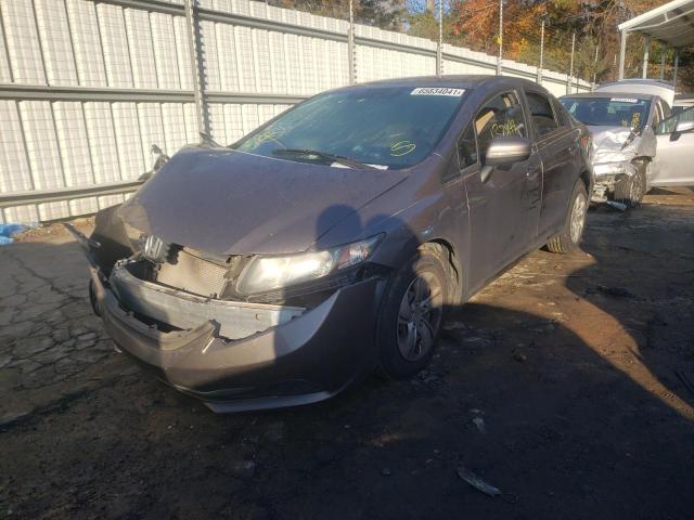 Photo 1 VIN: 19XFB2F5XEE055816 - HONDA CIVIC LX 