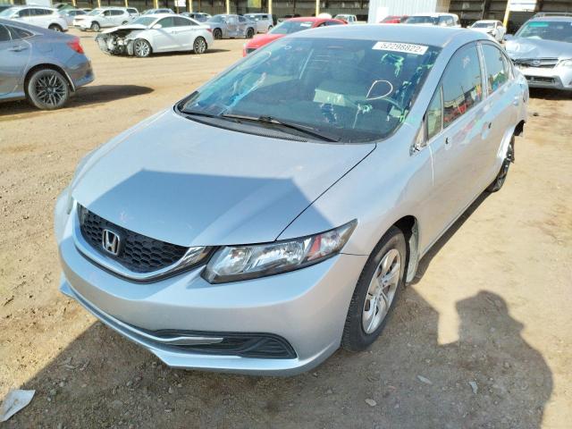 Photo 1 VIN: 19XFB2F5XEE058957 - HONDA CIVIC LX 