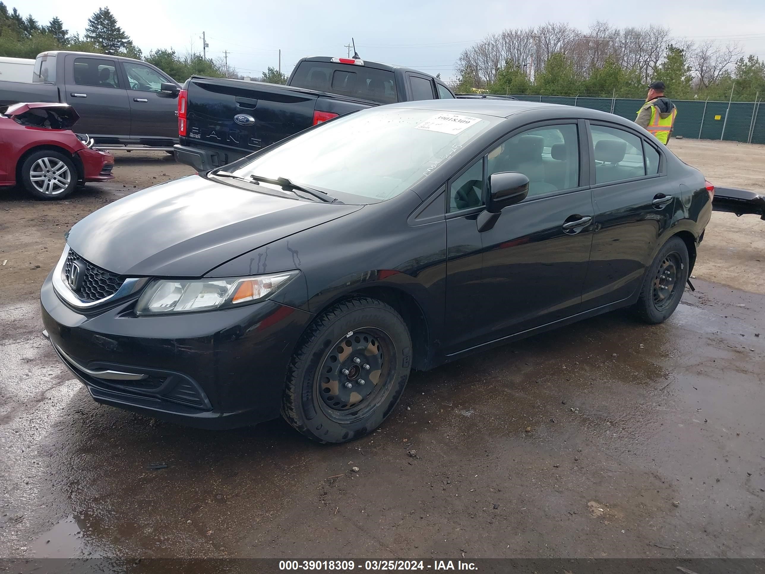 Photo 1 VIN: 19XFB2F5XEE064886 - HONDA CIVIC 