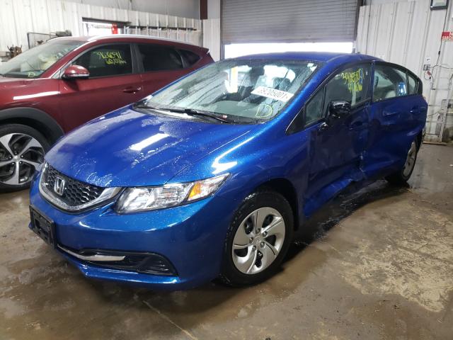 Photo 1 VIN: 19XFB2F5XEE070266 - HONDA CIVIC LX 