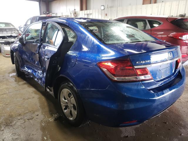 Photo 2 VIN: 19XFB2F5XEE070266 - HONDA CIVIC LX 