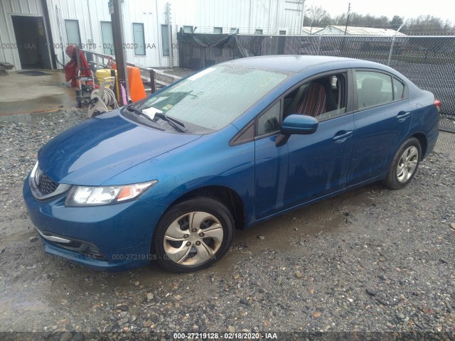 Photo 1 VIN: 19XFB2F5XEE070817 - HONDA CIVIC SEDAN 