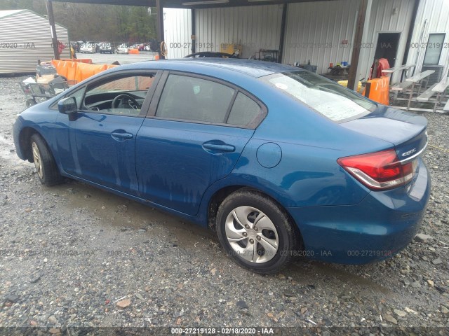 Photo 2 VIN: 19XFB2F5XEE070817 - HONDA CIVIC SEDAN 