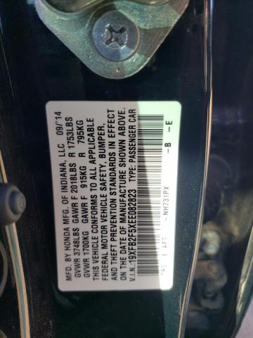 Photo 9 VIN: 19XFB2F5XEE082823 - HONDA CIVIC LX 