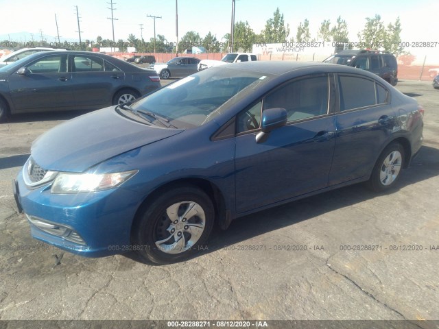 Photo 1 VIN: 19XFB2F5XEE214009 - HONDA CIVIC SEDAN 