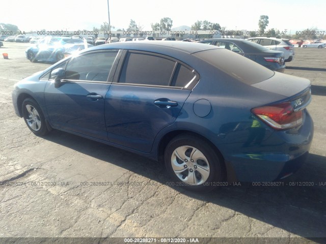 Photo 2 VIN: 19XFB2F5XEE214009 - HONDA CIVIC SEDAN 