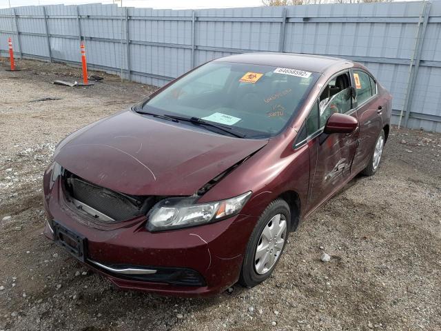 Photo 1 VIN: 19XFB2F5XEE232090 - HONDA CIVIC LX 