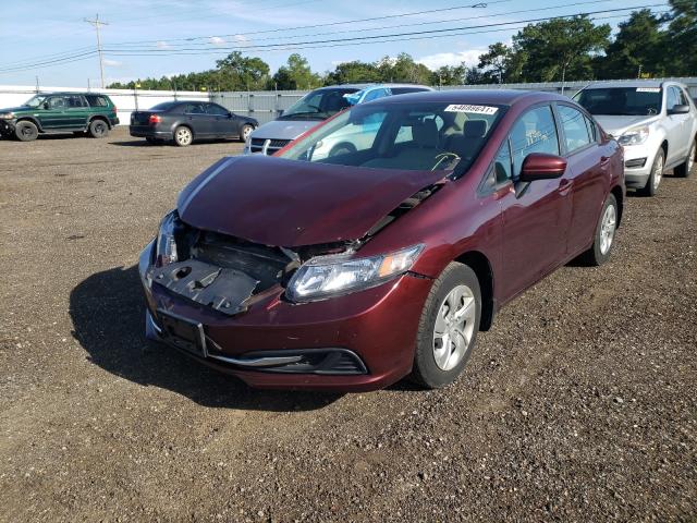 Photo 1 VIN: 19XFB2F5XFE022462 - HONDA CIVIC LX 