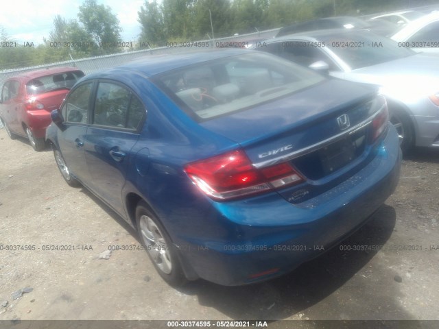 Photo 2 VIN: 19XFB2F5XFE065148 - HONDA CIVIC SEDAN 