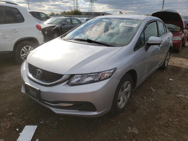 Photo 1 VIN: 19XFB2F5XFE066221 - HONDA CIVIC LX 