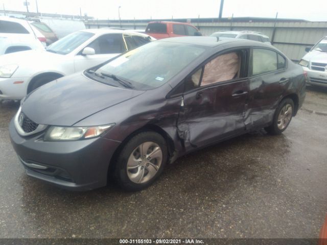 Photo 1 VIN: 19XFB2F5XFE075629 - HONDA CIVIC SEDAN 