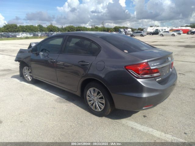 Photo 2 VIN: 19XFB2F5XFE079096 - HONDA CIVIC SEDAN 