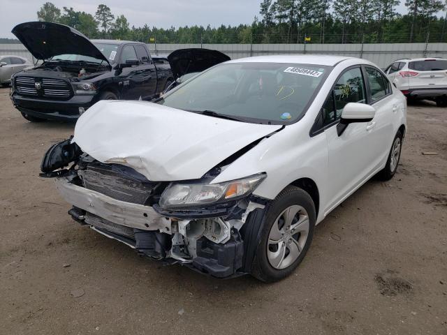 Photo 1 VIN: 19XFB2F5XFE082063 - HONDA CIVIC LX 