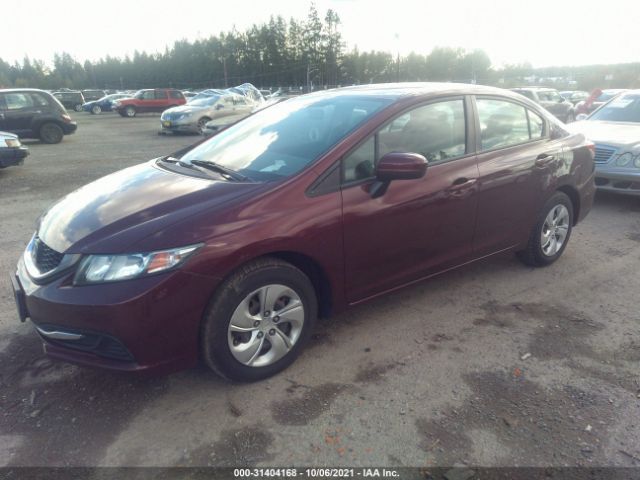 Photo 1 VIN: 19XFB2F5XFE085691 - HONDA CIVIC SEDAN 