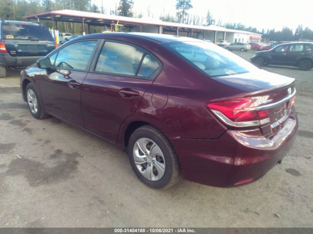 Photo 2 VIN: 19XFB2F5XFE085691 - HONDA CIVIC SEDAN 