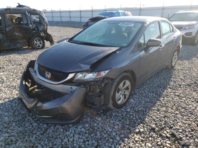 Photo 1 VIN: 19XFB2F5XFE091541 - HONDA CIVIC LX 