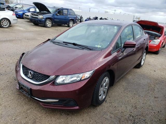 Photo 1 VIN: 19XFB2F5XFE101677 - HONDA CIVIC LX 