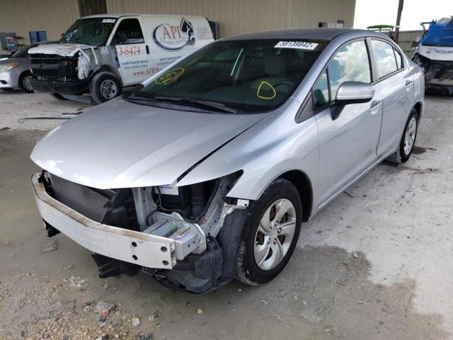 Photo 1 VIN: 19XFB2F5XFE111495 - HONDA CIVIC LX 