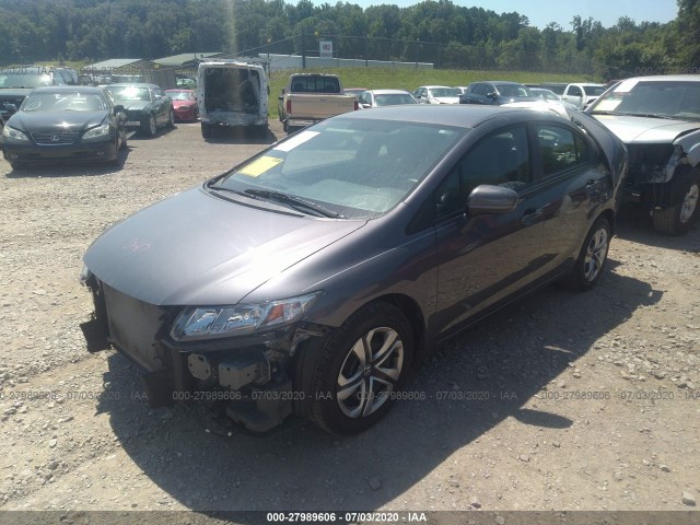 Photo 1 VIN: 19XFB2F5XFE113974 - HONDA CIVIC SEDAN 