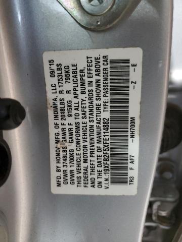 Photo 11 VIN: 19XFB2F5XFE114882 - HONDA CIVIC 