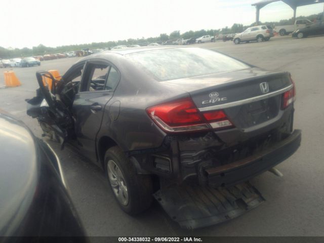 Photo 2 VIN: 19XFB2F5XFE118401 - HONDA CIVIC SEDAN 