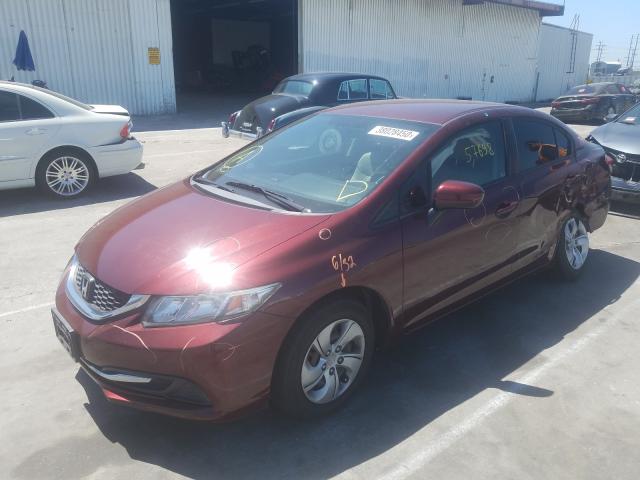 Photo 1 VIN: 19XFB2F5XFE248694 - HONDA CIVIC LX 