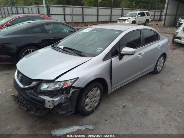 Photo 1 VIN: 19XFB2F5XFE256729 - HONDA CIVIC SEDAN 