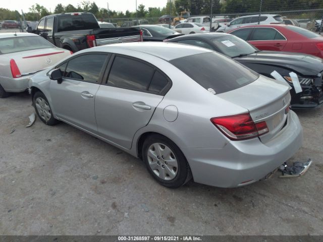 Photo 2 VIN: 19XFB2F5XFE256729 - HONDA CIVIC SEDAN 