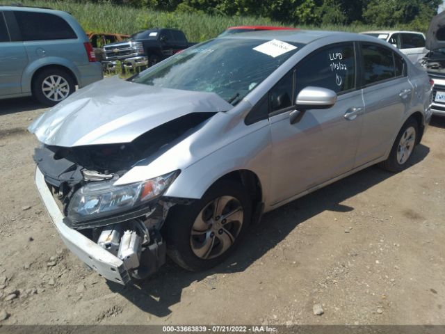 Photo 1 VIN: 19XFB2F5XFE258223 - HONDA CIVIC SEDAN 